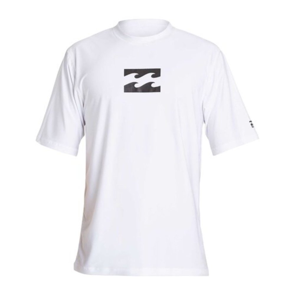 Billabong Loose Fit Rashguard White  UPF 50+
